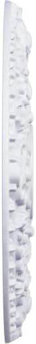 Ekena Millwork CM18RO 18-Inch OD x 3 1/2-Inch ID x 1 1/2-Inch P Rose Ceiling Medallion