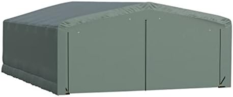 shelterlogic sheltertube garage & storage shelter, 20' x on a desk or shelf