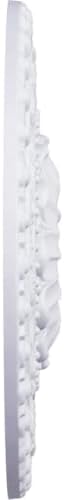 23 1/2"OD x 3 1/2"ID x 2 1/8"P Vaduz Ceiling Medallion (Fits Canopies up to 3 1/2")