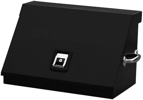 montezuma – sm200b – 22.5-inch portable triangle toolbox, close-up detail