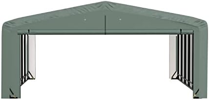 shelterlogic sheltertube garage & storage shelter, 20' x, view 10