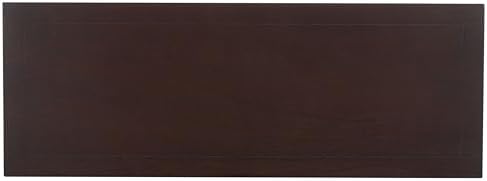 safavieh home collection – damien dark chocolate 6-drawer, front angle view
