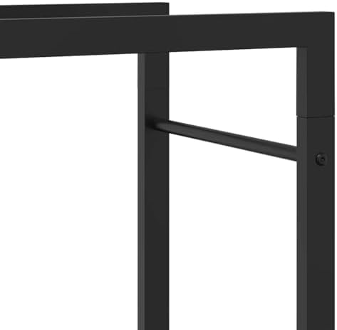 vidaxl firewood rack, fire log stand stacker holder, package contents
