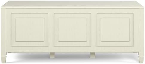 simplihome connaught 51" wide solid wood trunk bench showing dimensions