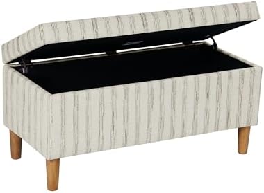 homepop malmo 36" storage bench - gray &, package contents