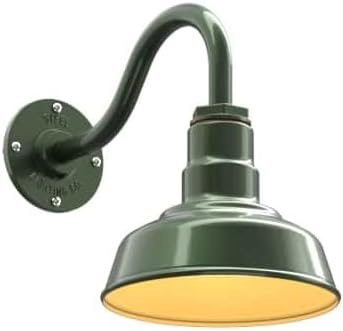 Steel Lighting Co. Hawthorne Barn Light | Outdoor Wall Mounted | 8 inch Dome | by SteelLightingCo