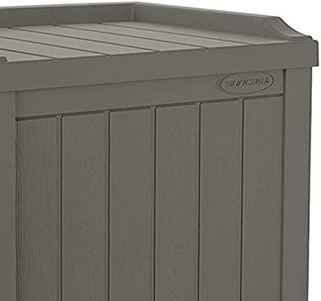 suncast 22 gallon indoor or outdoor backyard patio on a desk or shelf
