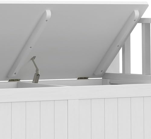 simplihome acadian storage bench and cabinet set in, view 11