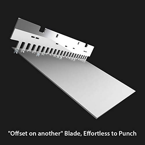 OFFNOVA Binding Machine, 21-Hole 450 Sheets Paper Comb Binding Machine - Image 8