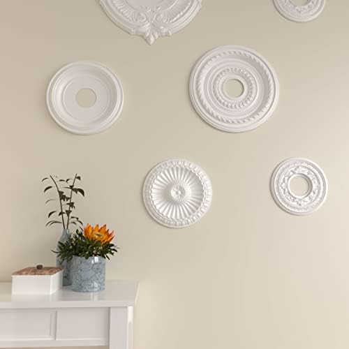 11 1/4"OD x 1 1/8"P Linus Ceiling Medallion