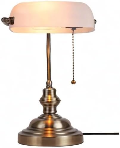 Newrays Glass Bankers Desk Lamp - Image 7