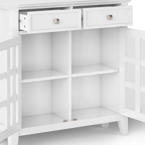 simplihome acadian storage bench and cabinet set in, view 12