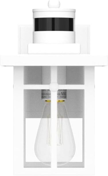 Myhaptim Porch Lights with GFCI Outlet, Dusk to Dawn Motion Sensor Outdoor - Image 4