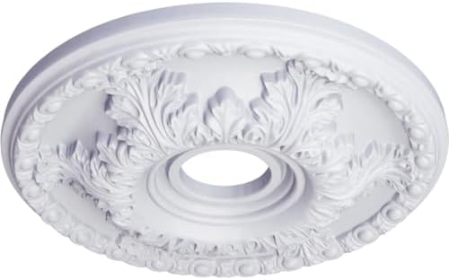 Ekena Millwork CM18GA 18-Inch OD x 3 1/2-Inch ID x 1 3/4-Inch Granada Ceiling Medallion