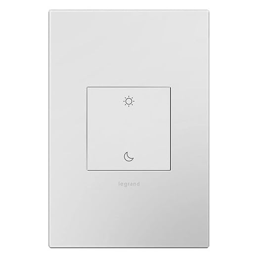 Legrand adorne with Netatmo Wireless Wake/Sleep Smart Switch Scene Controller by adorne