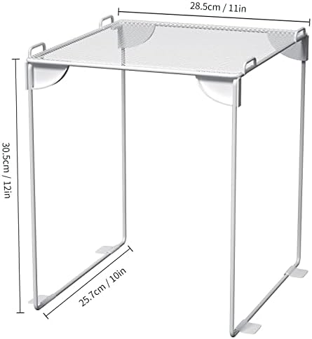 neudeco locker shelf 2 pack - organizer for, close-up detail