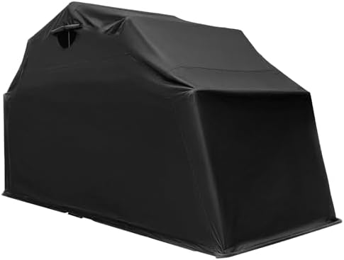 goplus motorcycle storage shed, 136 x 54 x, main product view