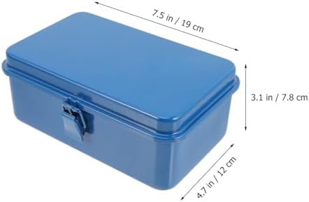 housoutil portable tool box repair tool storage container, side view