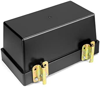 qwork heavy duty track basket | 2 pack, side view