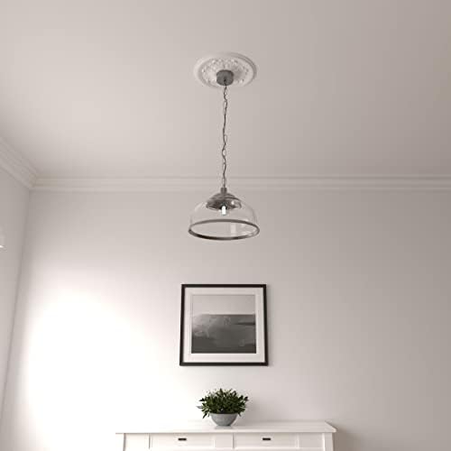 12 3/4"OD x 7/8"P Legacy Acanthus Ceiling Medallion (Fits Canopies up to 3 1/2") (color may vary)
