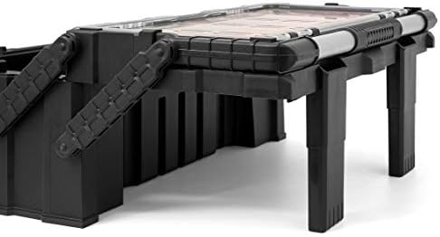 keter 22 inch cantilever plastic portable tool box, package contents