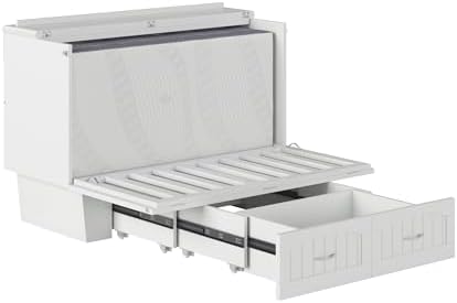 afi, nantucket murphy bed chest full with 6", view 13