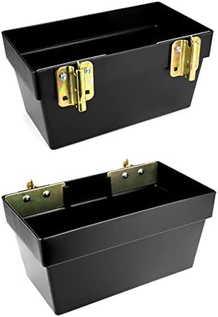 qwork heavy duty track basket | 2 pack, main product view