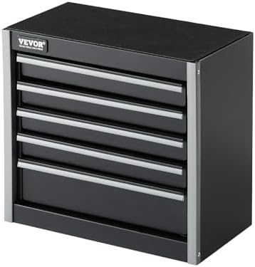 vevor metal tool box, 8.6-inch, portable metal tool, view 9