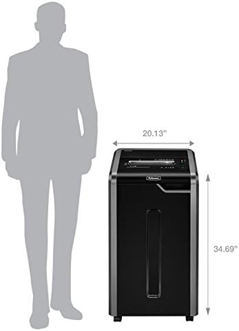 Fellowes Powershred 325Ci 100% Jam Proof 22-Sheet Cross-Cut Commercial Grade - Image 3