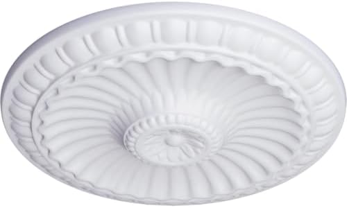 11 1/4"OD x 1 1/8"P Linus Ceiling Medallion