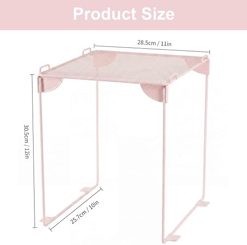 neudeco pack 2, mesh locker shelf, stackable extra shown in use