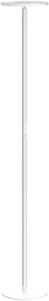 TROND Floor Lamp, LED Torchiere Uplight Lamp, 5 Brightness Aluminum Modern - Image 4