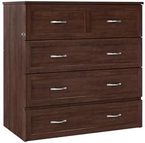 afi, northfield murphy bed chest twin xl with, view 9