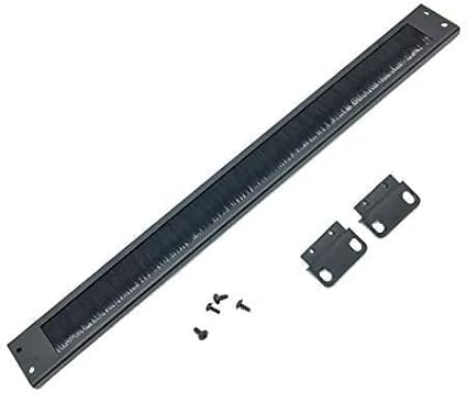Jingchengmei 2 Pack-1U Brush Panel 19-inch Rack Mount Disassembled Cable - Image 4