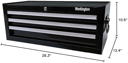 workington industrial 3 drawers portable metal intermediate box shown in use