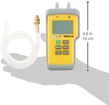 UEi Test Instruments EM201B Test Dual Input Differential Manometer - Image 4