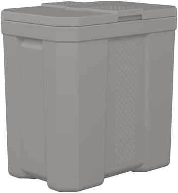 suncast 28 gal, heavy duty storage box, durable, main product view