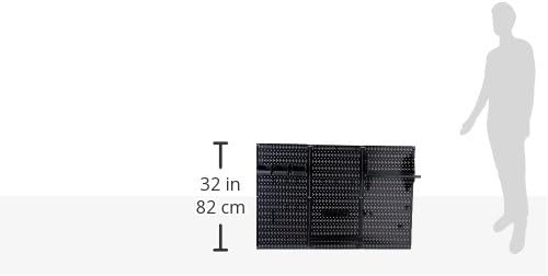 Wall Control Pegboard Organizer 4 ft. Metal Pegboard Standard Tool Storage Kit - Image 6