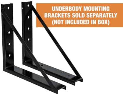 buyers products 1702300 black steel underbody truck tool, package contents