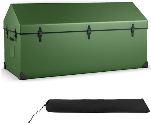 goplus outdoor storage box, 174 gallon all weather, main product view