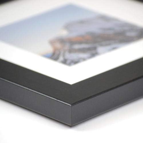 Frame It Easy 33 x 21 Black Wood Frame - Image 3