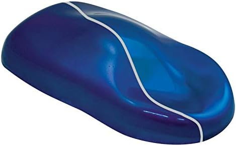 Hotcoat Powder Coat Translucent Blue 1 Lb Durable Chemical Impact Resistant Smooth Finish