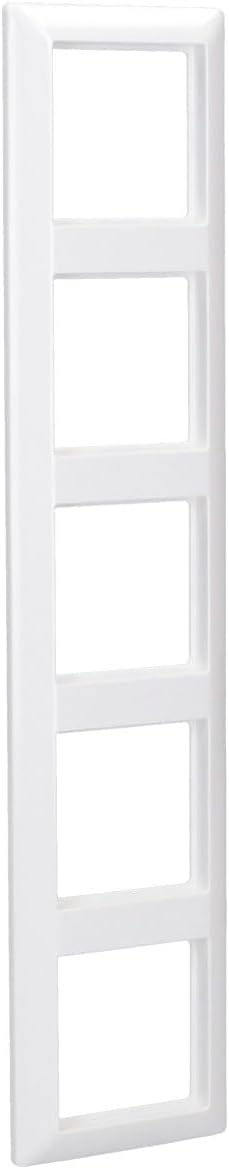 JUNG 5-Way Frame Alpine White AS585WW