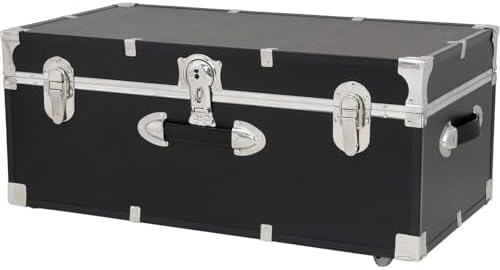homestock rustic romance heavy duty 30" under bed, side view