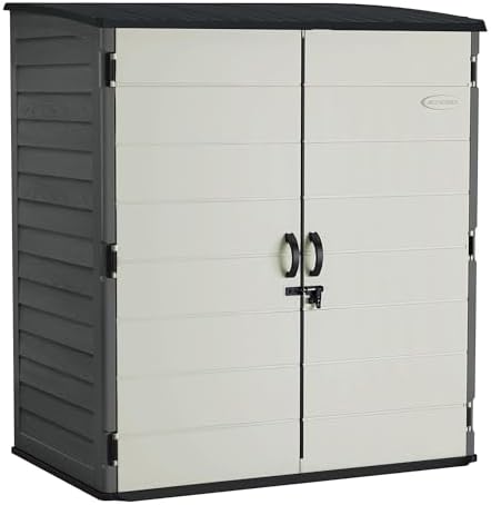 suncast xl vertical storage shed, 106 cu ft, main product view