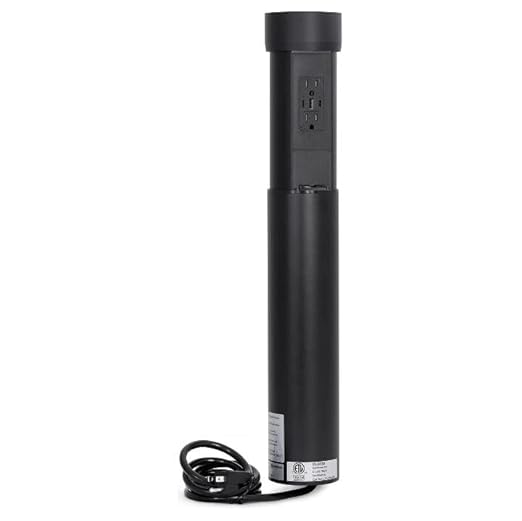 Kitchen Countertop Hidden Power Outlet w/USB, Motorized Pop Up, Custom Top - Image 4