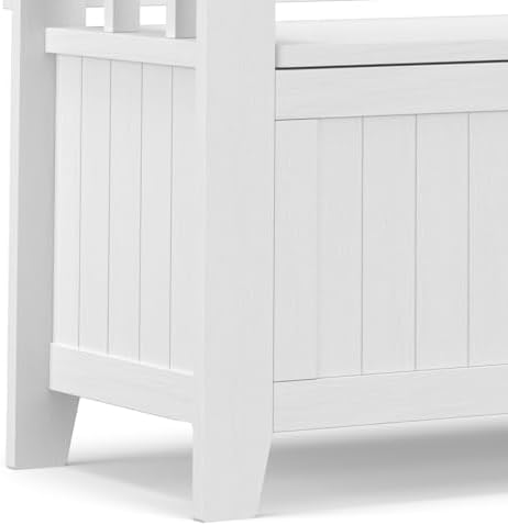 simplihome acadian storage bench and cabinet set in, view 13