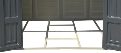 duramax apex pro 10.5x8 dual-access vinyl storage shed, view 15