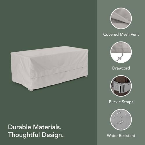 covermates ultima deck box cover - 60" w, side view