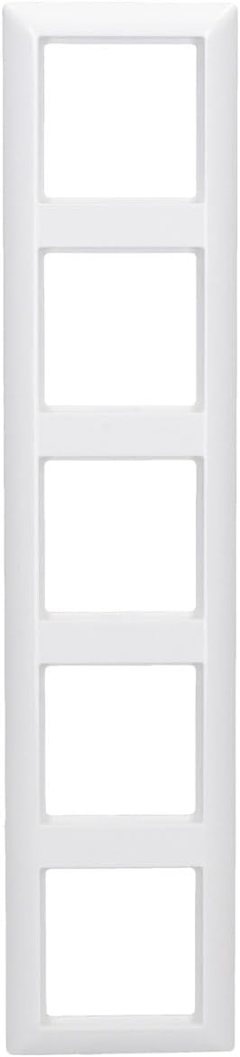 JUNG 5-Way Frame Alpine White AS585WW
